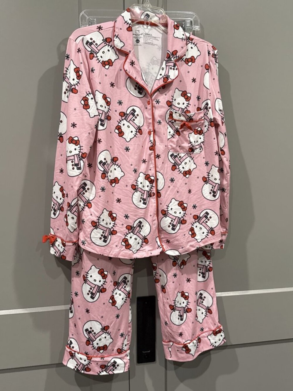 Hello Kitty Lounge/Pajama Set Women Small 2-piece Hello Kitty
